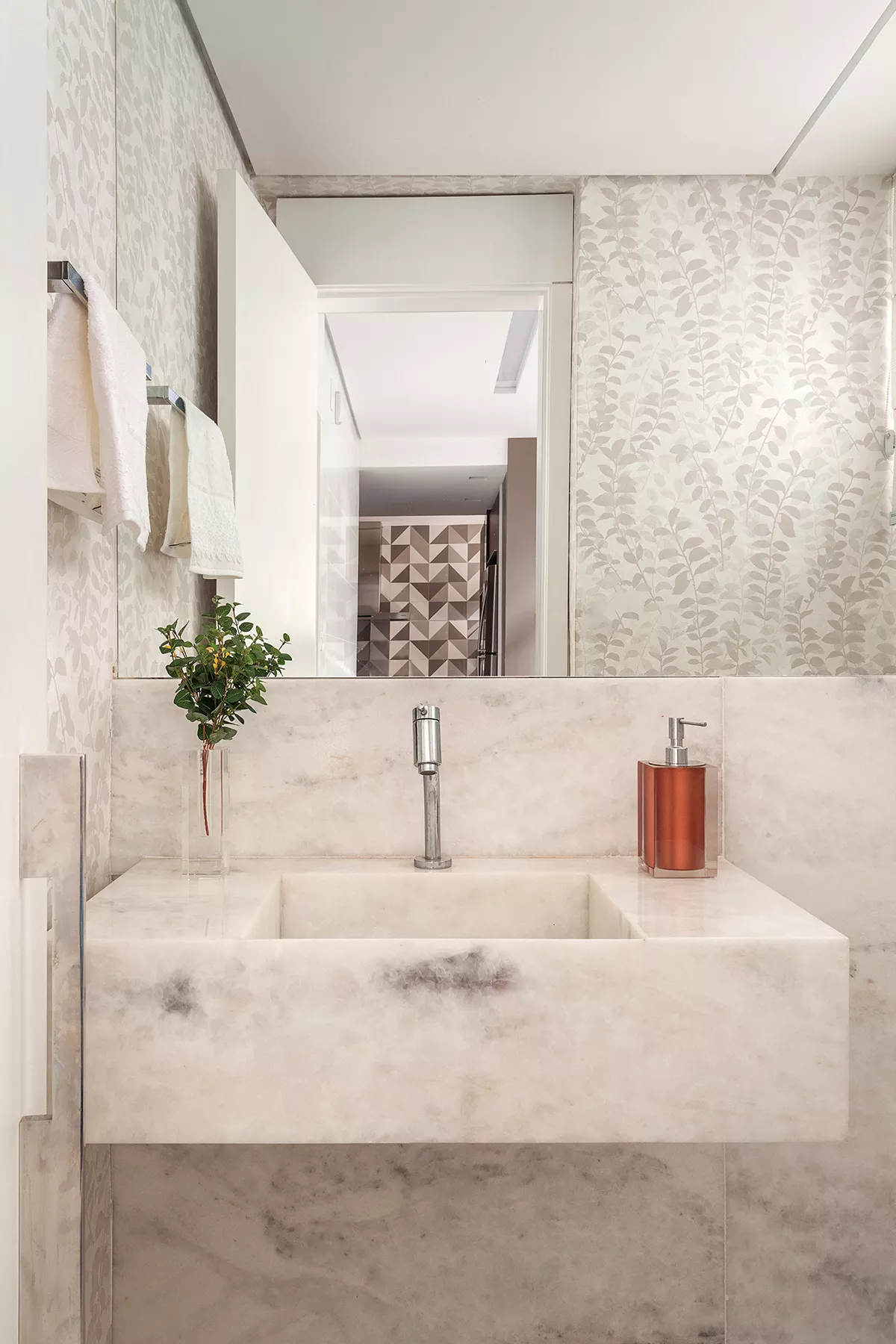 Lavabo em mármore